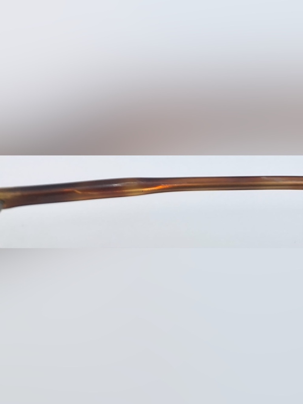 Egon Von Furstenberg Brown Oval Oversized Sunglasses Frames Only USA - Picture 7 of 8